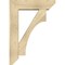 Ekena Millwork Westlake Slat Rough Sawn Bracket w/ Offset Brace, Douglas Fir, 8"W x 30"D x 42"H BKT0806X30X42WTL06RDF - alternate 2